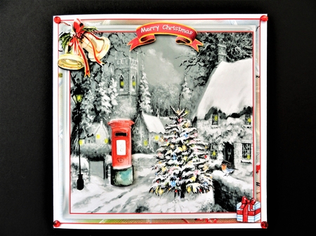 POSTMAN CHRISTMAS THANK YOU 2 by Valerie Spowart