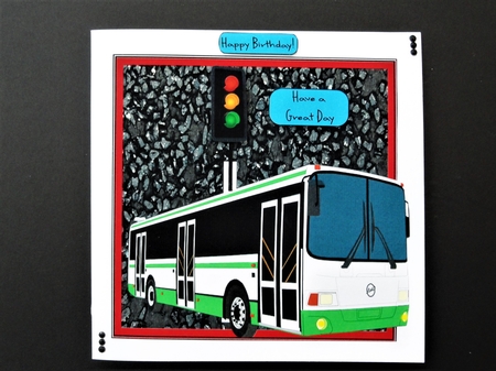 3D COACH DRIVER - UNISEX - UNIVERSAL - BIRTHDAY by Valerie Spowart