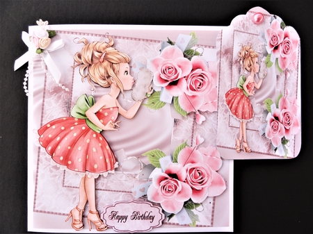 pink roses mini kit by Valerie Spowart