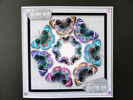 Butterfly Ring Card by Valerie Spowart