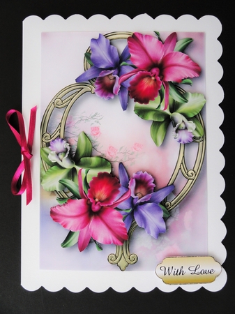 Floral Golden Frame Bumper Kit 3 by Valerie Spowart