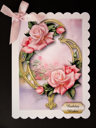 Floral Golden Frame Bumper Kit 3 by Valerie Spowart