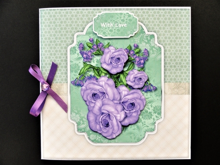 Lavender Roses by Valerie Spowart