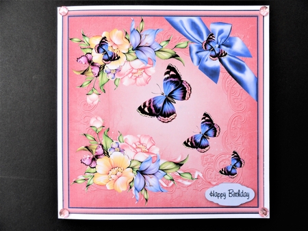 flower butterfly by Valerie Spowart