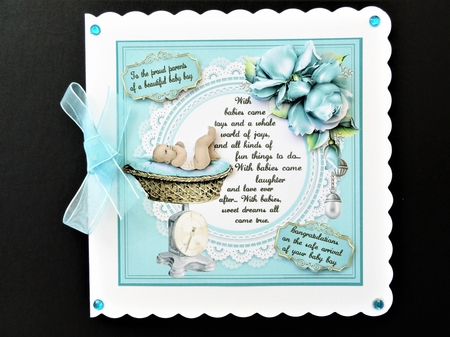 A baby boy to hug and hold by Valerie Spowart