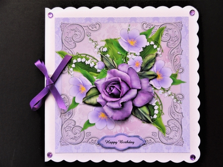 Lily Of the valley & Heritage Roses by Valerie Spowart