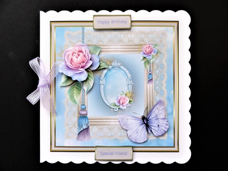 Butterfly rose by Valerie Spowart
