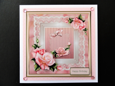 Pink rose by Valerie Spowart