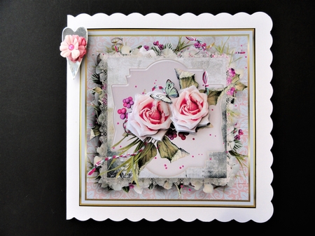 Vintage flowers by Valerie Spowart