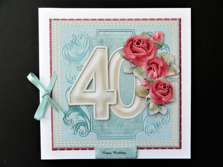 40 Year Birthday Mini Kit by Valerie Spowart
