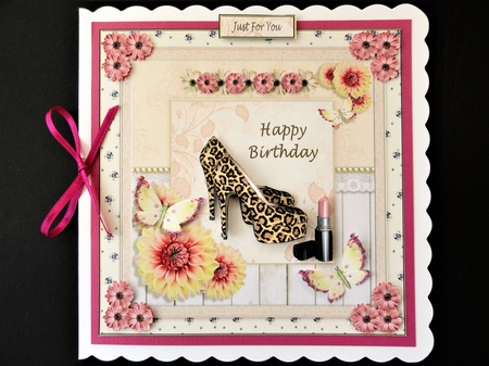 Happy Birthday Topper by Valerie Spowart