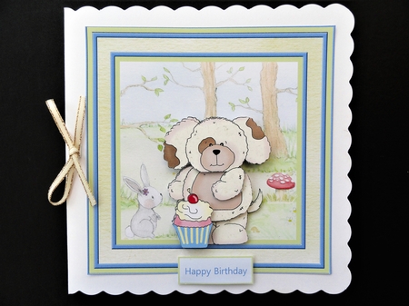 Teddy bears cupcake by Valerie Spowart