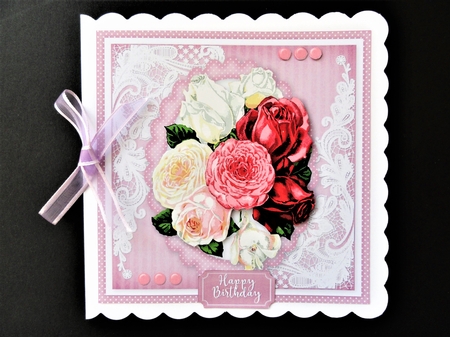 Vintage Flowers and Lace by Valerie Spowart