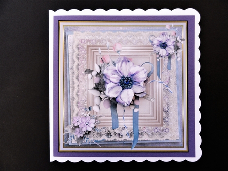purple poppy by Valerie Spowart