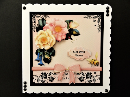Midnight garden by Valerie Spowart