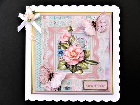 Butterfly camelia by Valerie Spowart