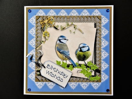 Spring Bird Birthday by Valerie Spowart
