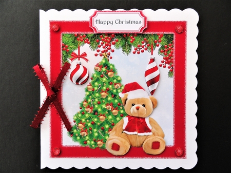 Teddy Bear Christmas  by Valerie Spowart