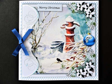 Christmas Winter Garden by Valerie Spowart