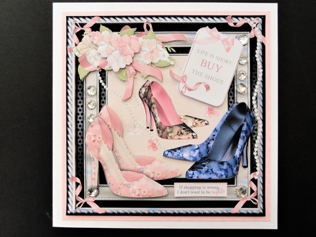 Life Is Short Buy The Shoes by Valerie Spowart