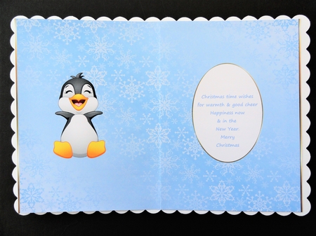 Happy Feet at Christmas Insert 1 by Valerie Spowart