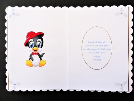 Its Penguin Time Insert 4  by Valerie Spowart