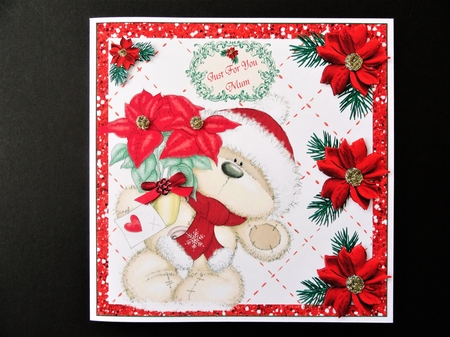MUM JUST FOR YOU POINSETTIA by Valerie Spowart