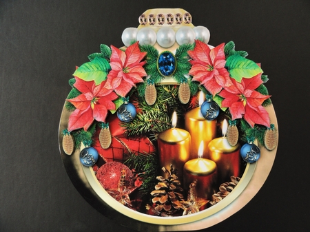 Glass Bauble L by Valerie Spowart