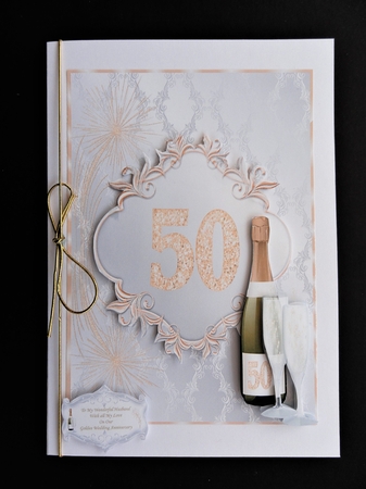 To My Wonderful Husband On Our Golden Wedding Anniversary by Valerie Spowart