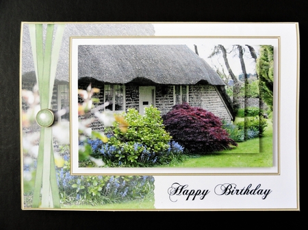 Thatched Cottage Birthday Mini Kit by Valerie Spowart
