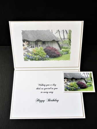 Thatched Cottage Birthday Mini Kit by Valerie Spowart