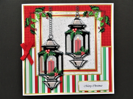 Christmas Lanterns by Valerie Spowart