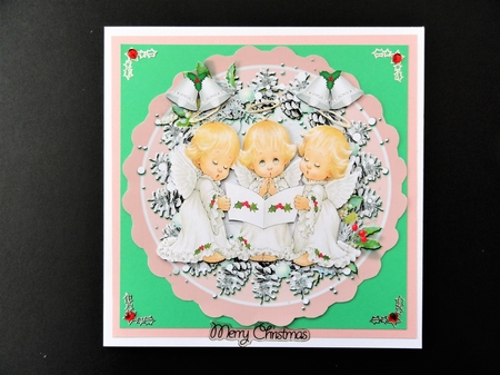 Sweet Angel Christmas Toppers Bumper Kit by Valerie Spowart
