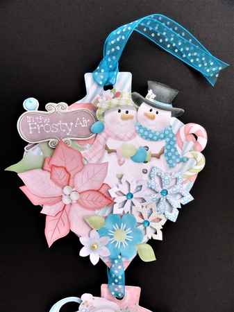 In the Frosty Air Hanging Bauble Trio by Valerie Spowart