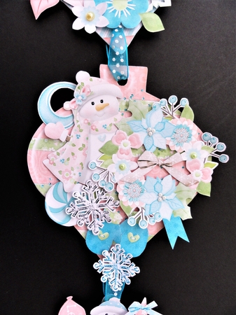 In the Frosty Air Hanging Bauble Trio by Valerie Spowart