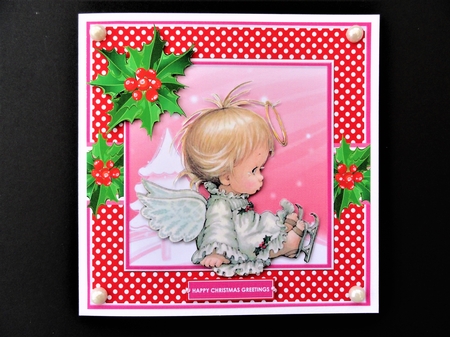 Happy Christmas Greetings 7 by Valerie Spowart