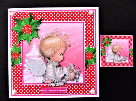 Happy Christmas Greetings 7 by Valerie Spowart