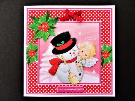 Happy Christmas Greetings 15 by Valerie Spowart