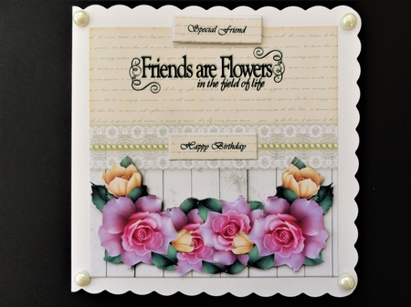 Friends Are Flowers....2 by Valerie Spowart