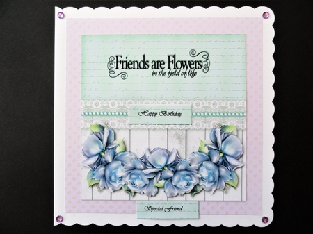 Friends Are Flowers....3 by Valerie Spowart