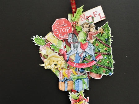 Home for Christmas Hanging Bauble Trio by Valerie Spowart