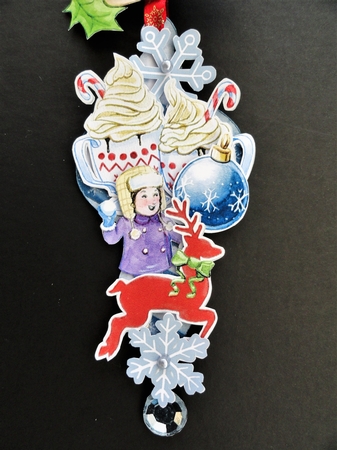 Home for Christmas Hanging Bauble Trio by Valerie Spowart