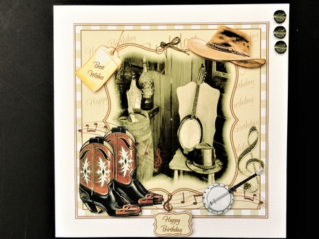 COUNTRY MUSIC 1 UNISEX MULTI SENTIMENT by Valerie Spowart