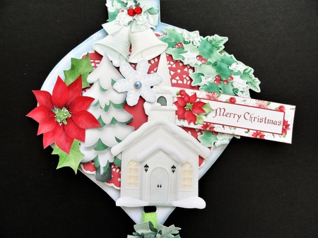 In the Bleak Mid Winter Hanging Bauble Trio by Valerie Spowart
