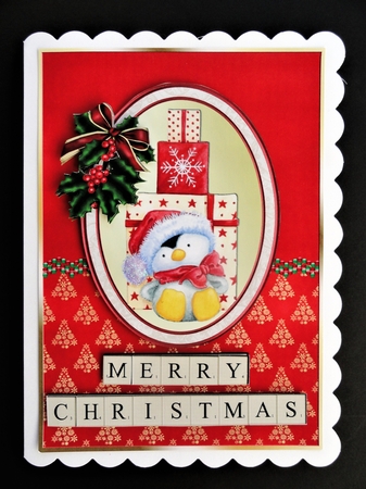 Penguin and Presents by Valerie Spowart