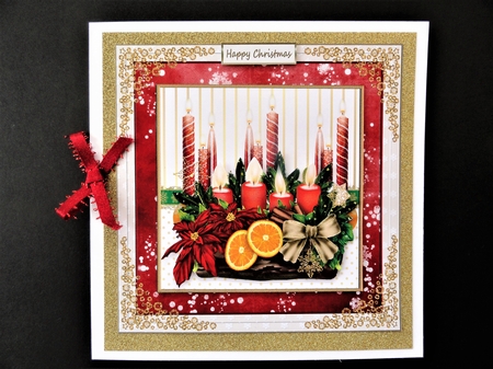 Christmas Cinnamon Topper  by Valerie Spowart