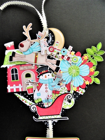 The Night Before Christmas Hanging Baubles Trio by Valerie Spowart