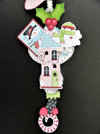 The Night Before Christmas Hanging Baubles Trio by Valerie Spowart
