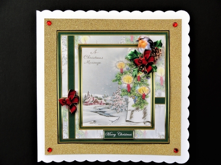 Vintage Christmas candles by Valerie Spowart