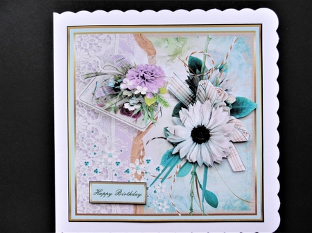 Lace flowers anemone by Valerie Spowart
